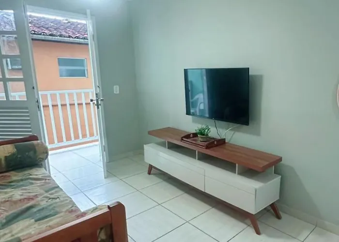 Apartamento Praia Grande Tenório pé na areia Ubatuba